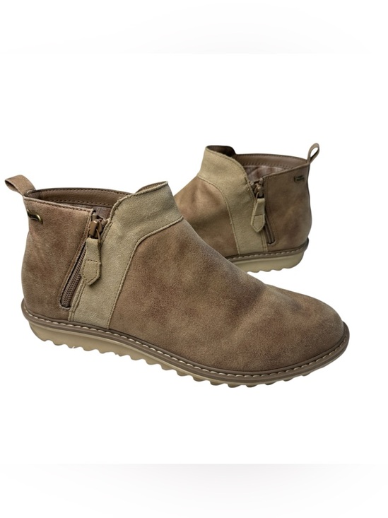 Skechers Shoes - Skechers Arch Fit Mojave Ankle Boots Mushroom Women’s 11 Bootie Comfort Fall Spr